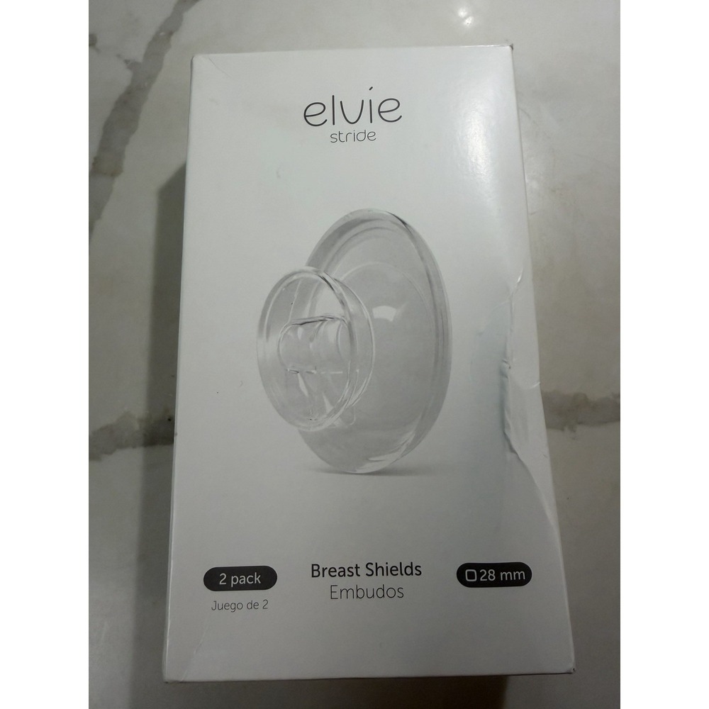 Elvie Stride Pump Breast Shields- Unused- Open Box- 28mm